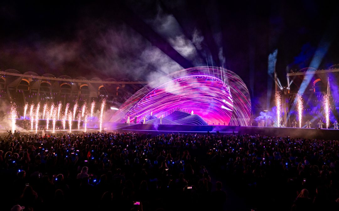 Abu Dhabi welcomes the world with glittering show